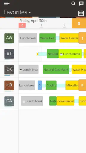 Oracle Field Service screenshot 1