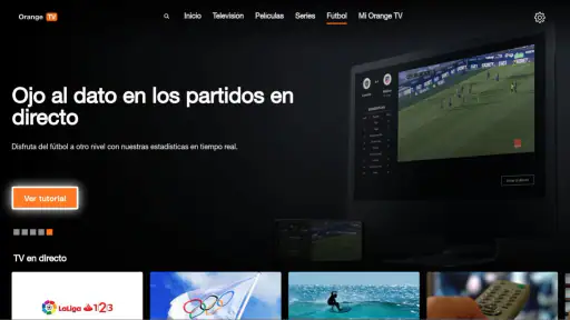 Orange TV para Android TV screenshot 3