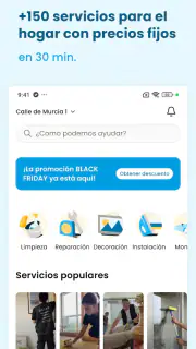 OSCAR: servicios a domicilio screenshot 1
