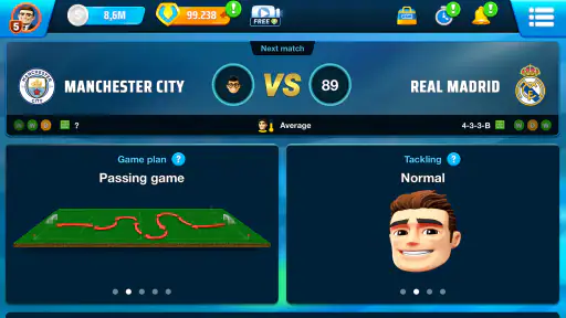 OSM 25/26 - Juego de fútbol screenshot