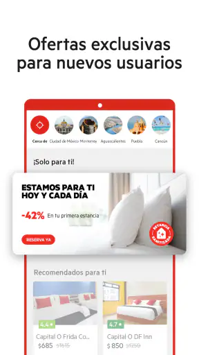 OYO: reserva de hotel screenshot 1
