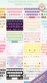 Pastel Keyboard Themes Color screenshot 3