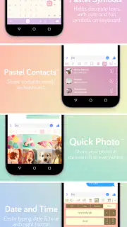 Pastel Keyboard Themes Color screenshot 8