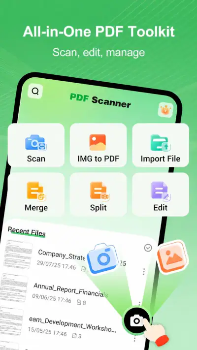 PDF Scanner Home App screenshot 1