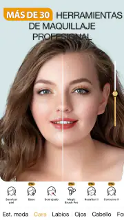 Perfect365: Cara maquillaje screenshot 2