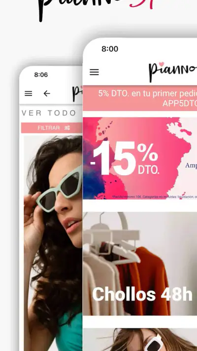 Pianno 39 - Moda para mujer screenshot 1