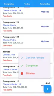 PLANTILLA PRESUPUESTO CLIENTES screenshot 6
