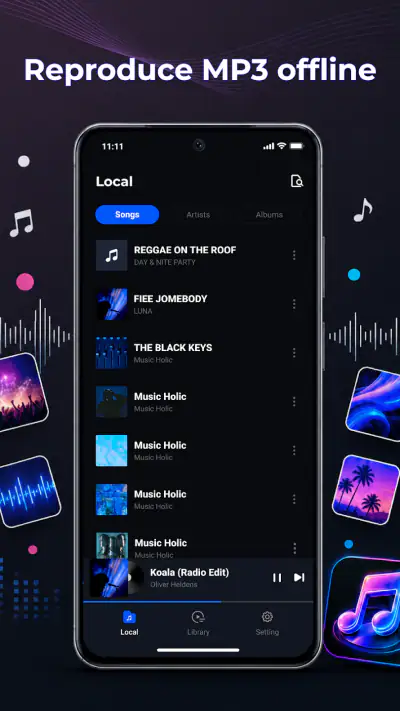PlayNest: Música MP3 screenshot 1