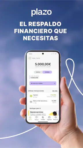 Plazo: Tarjeta y préstamos screenshot 1