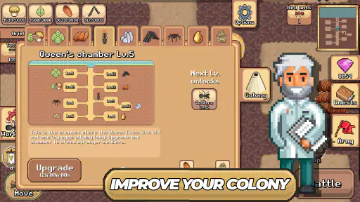 Pocket Ants: Sim. Hormiguero screenshot 3
