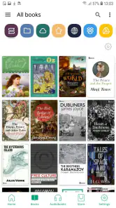 PocketBook libro screenshot