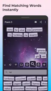 Poetry Magnets: Poems & Lyrics screenshot 4