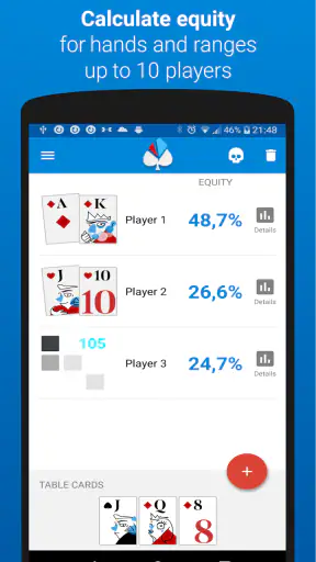 Poker calculator Holdem Lab screenshot 1