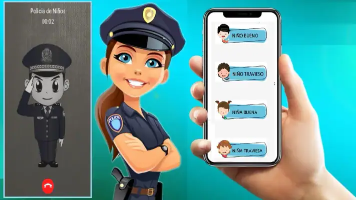 Policia de niños llamada screenshot 1