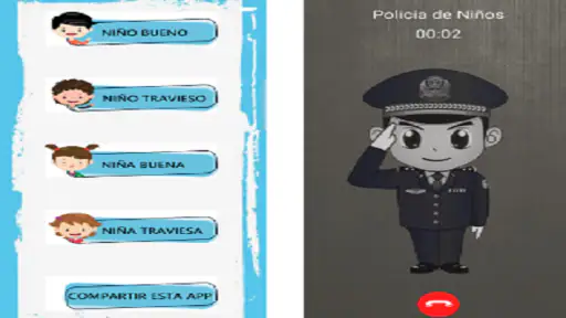Policia de niños llamada screenshot 8