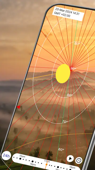 Posición de sol y luna screenshot 1