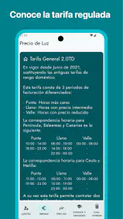 Precio de Luz screenshot 4