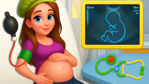Pregnant Mommy Care Games screenshot 4