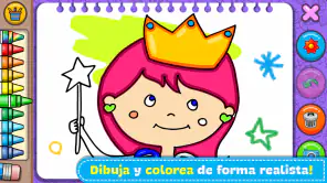 Princesas - Libro de Colorear screenshot 1