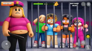 Prison Runner: Obby Game 3d screenshot 1