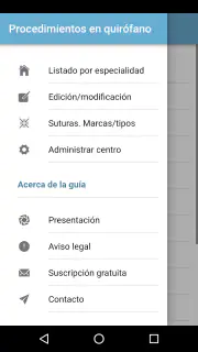 Procedimientos en quirófano screenshot 2