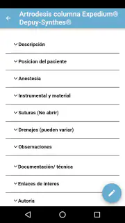 Procedimientos en quirófano screenshot 6