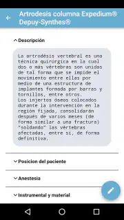 Procedimientos en quirófano screenshot 7