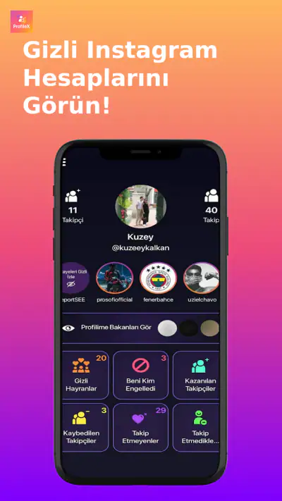 ProfileX screenshot 1