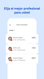 ProntoPro: Busca Profesionales screenshot 3