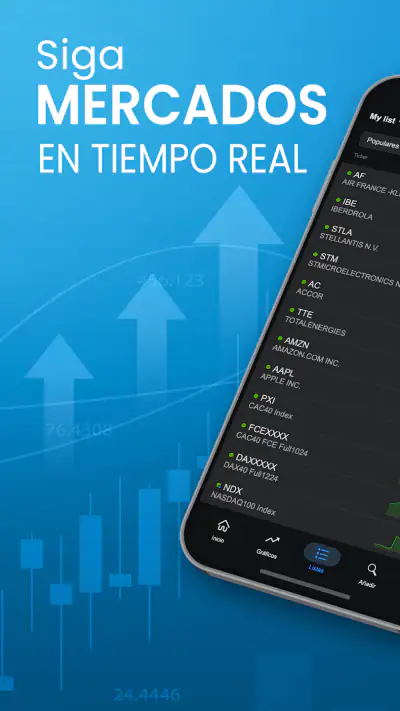 ProRealTime - Bolsa y Finanzas screenshot 1
