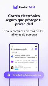 Proton Mail: Correo cifrado screenshot