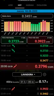 PVPCApp - Precios Luz screenshot 5