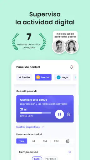 Qustodio Control Parental screenshot 1