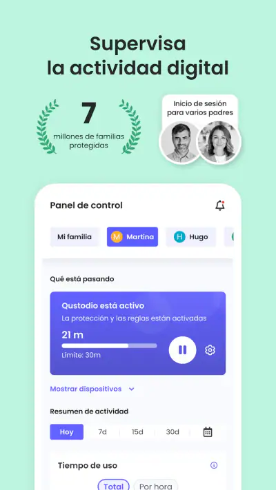 Qustodio Control Parental screenshot 1