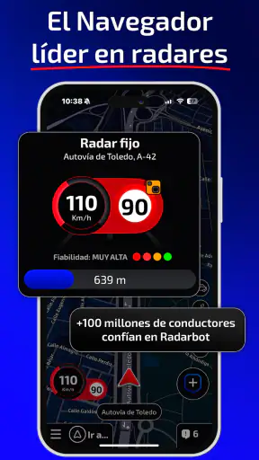 Radarbot: Avisador de Radares screenshot 1