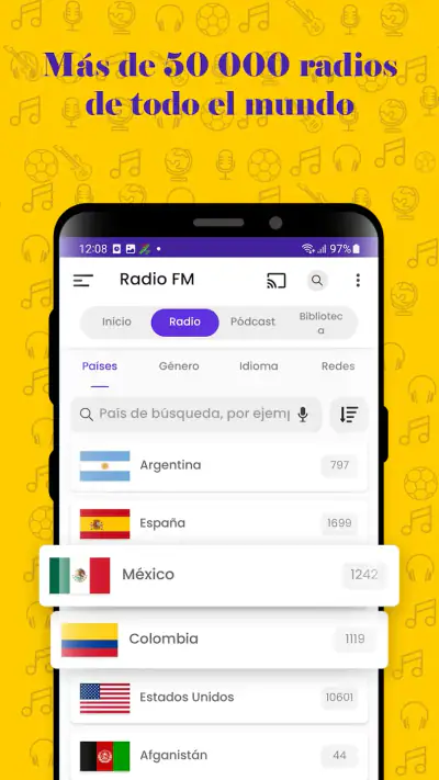 Radio FM screenshot 1