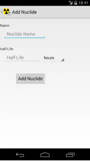 Radioactive Decay Calculator screenshot 3