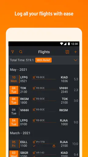 RB Logbook para Pilotos screenshot 1