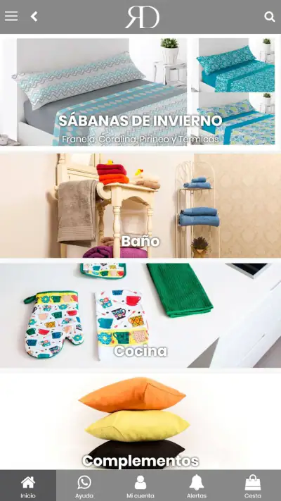 RD Tiendas Textil Hogar screenshot 1