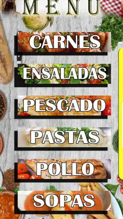 Recetas de Cocina Española screenshot 1