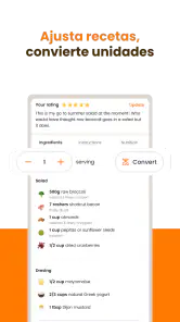 ReciMe: Recetas y Planificador screenshot