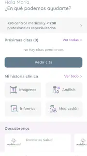 Recoletas Salud screenshot 1