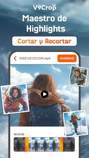 Recortar, Editor de Video screenshot 1