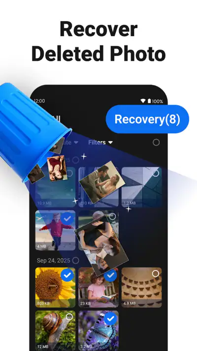 Recuperar Fotos y Datos screenshot 1