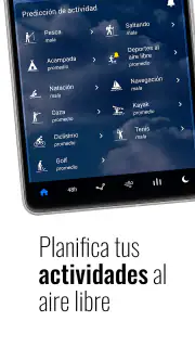 Reloj y clima transparente screenshot 4