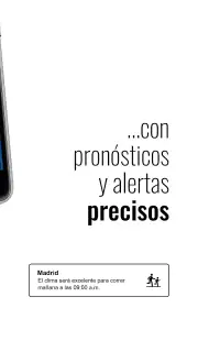Reloj y clima transparente screenshot 5