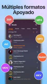 Reproductor de música screenshot 2