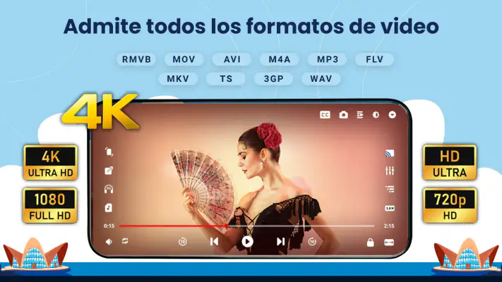 reproductor de vídeo Full HD screenshot 1