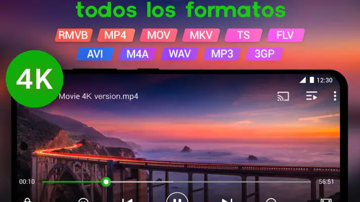 Reproductor de Vídeo y Música screenshot 1
