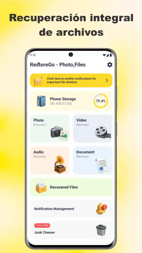 RestoreGo - Photo, Files screenshot 1